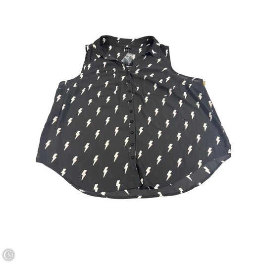 Top Sleeveless By Torrid In Black, Size: 2x