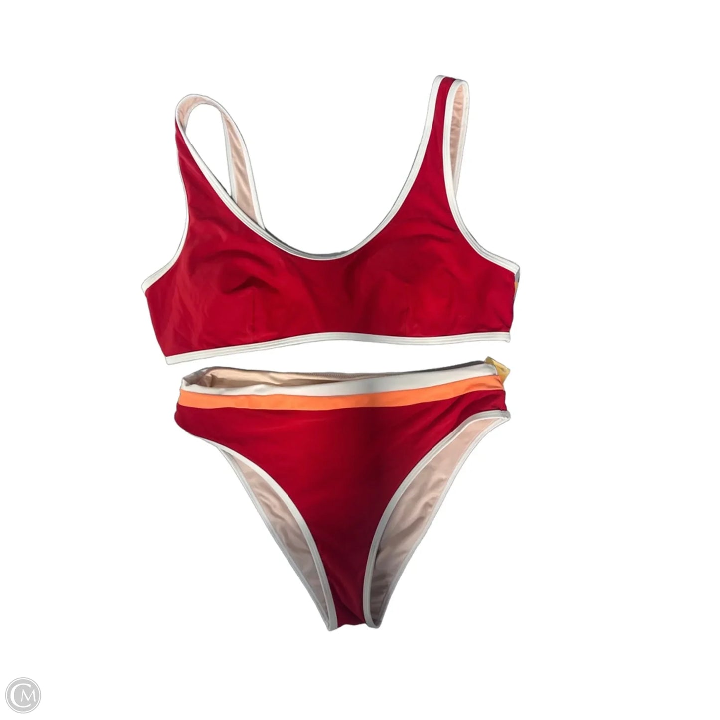 Swimsuit 2pc By Cupshe In Red, Size: Xl