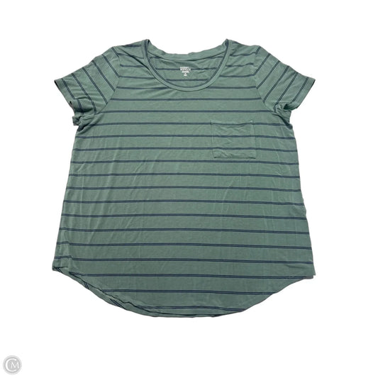 Top Short Sleeve By Market & Spruce In Green, Size: Xxl