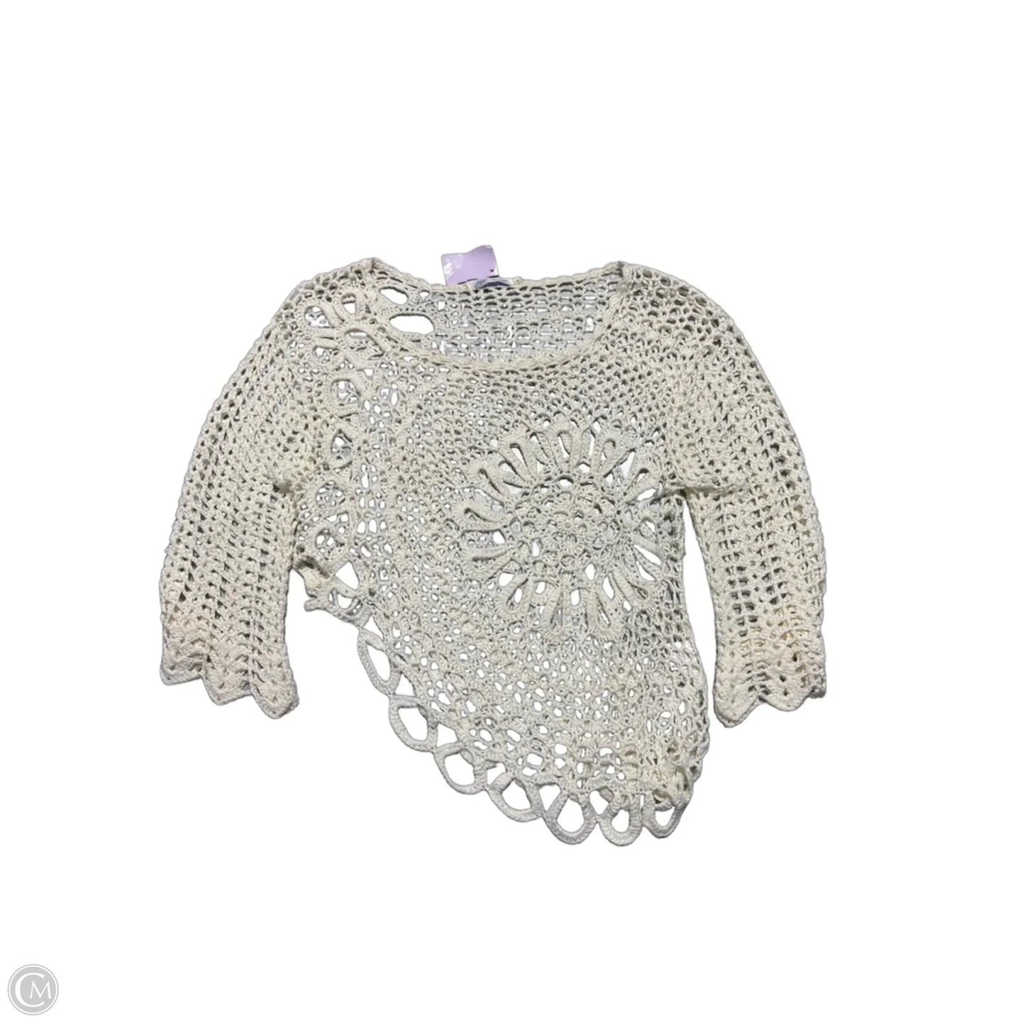Sweater By Cmc In Cream, Size: M