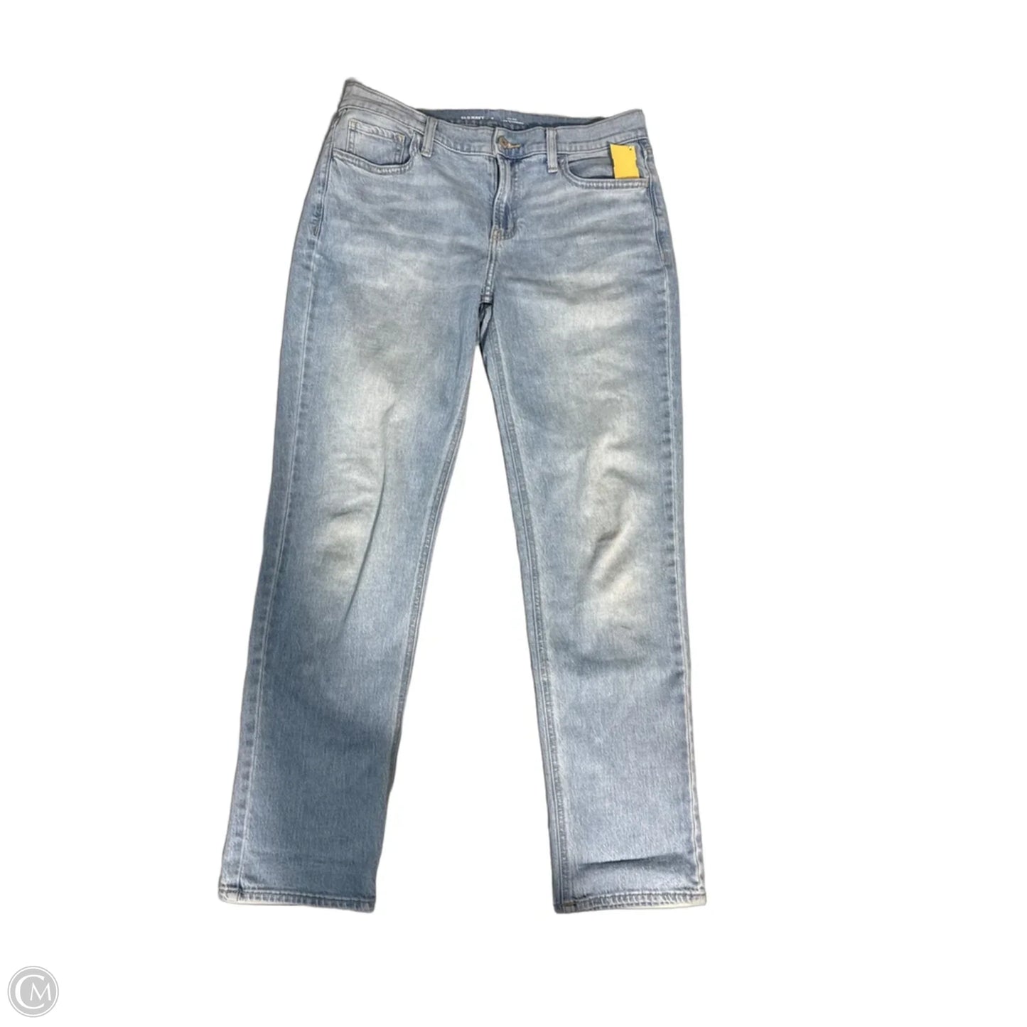 Jeans Straight By Old Navy In Blue Denim, Size: 8