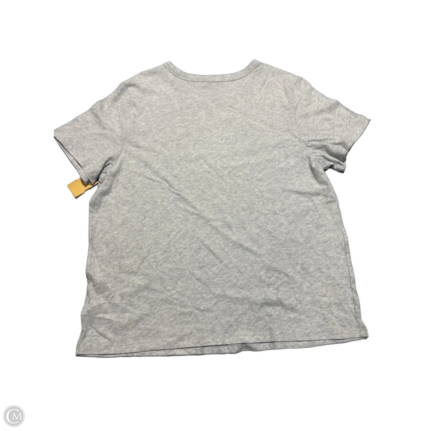 Top Short Sleeve By Old Navy In Grey, Size: L