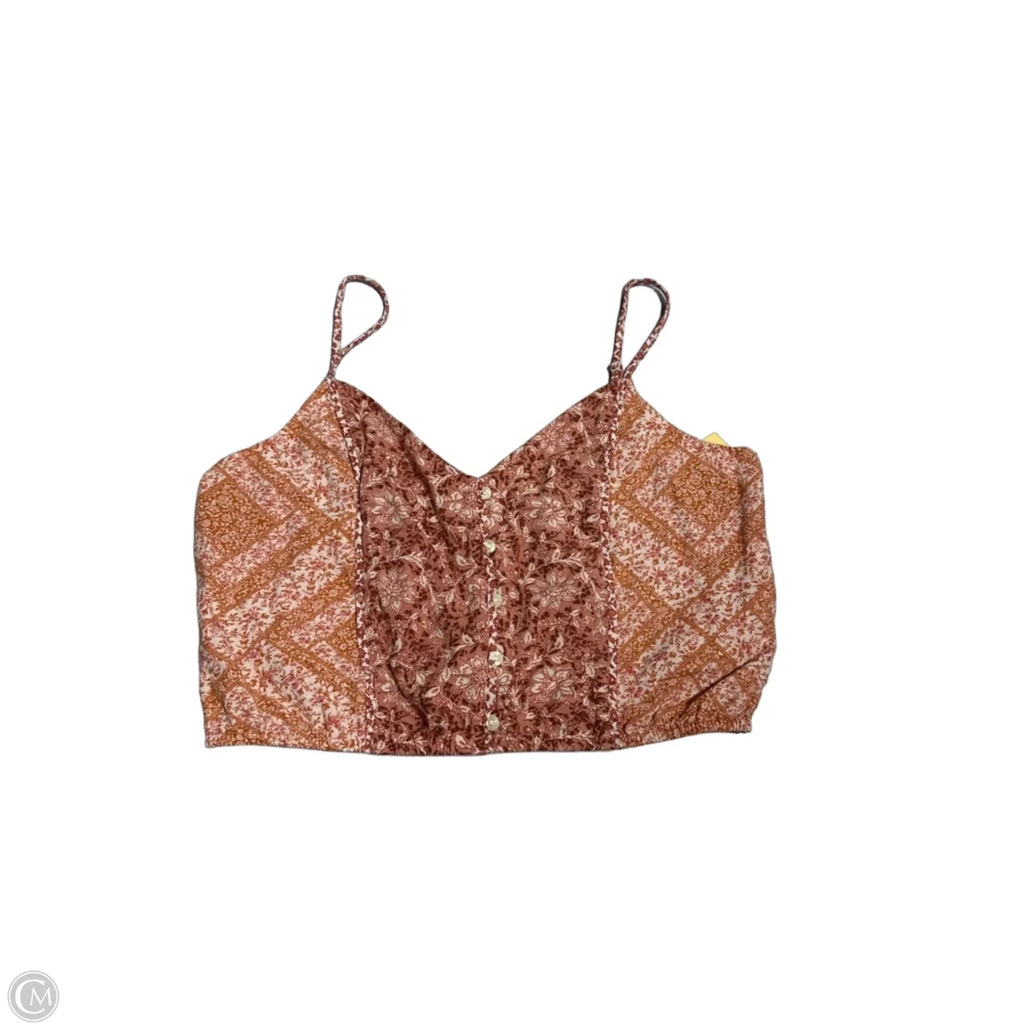 Tank Top By American Eagle In Floral Print, Size: M