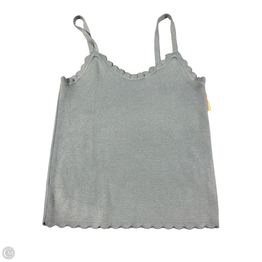 Tank Top By Mine In Aqua, Size: L