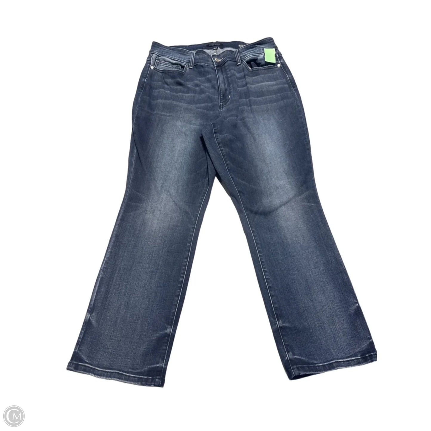 Jeans Skinny By Judy Blue In Blue Denim, Size: 16