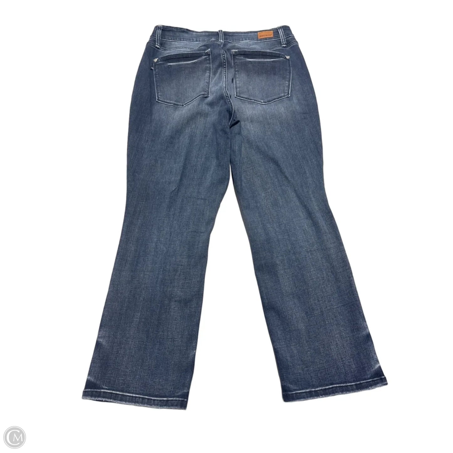Jeans Skinny By Judy Blue In Blue Denim, Size: 16