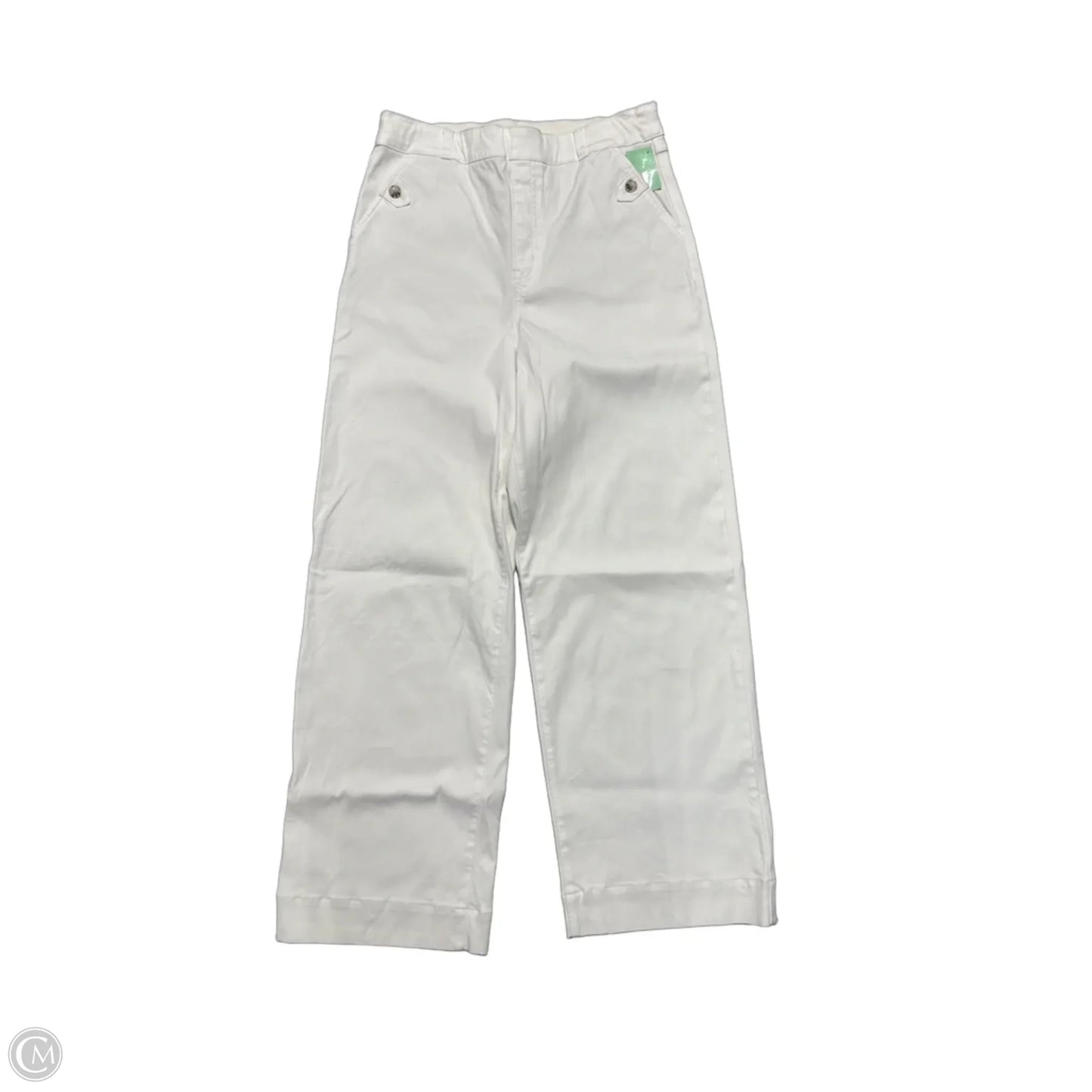 Pants Wide Leg By Spanx In White, Size: L