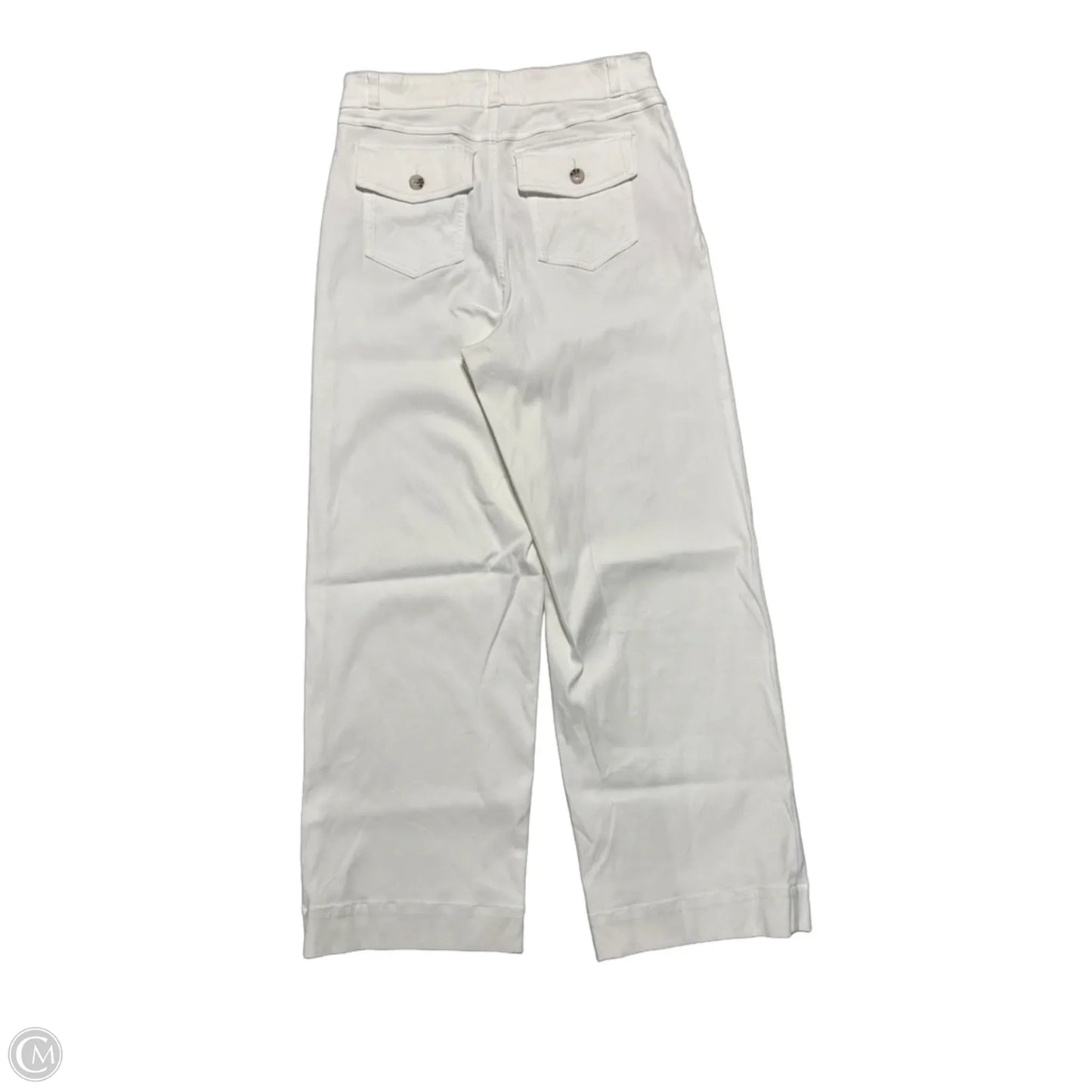 Pants Wide Leg By Spanx In White, Size: L