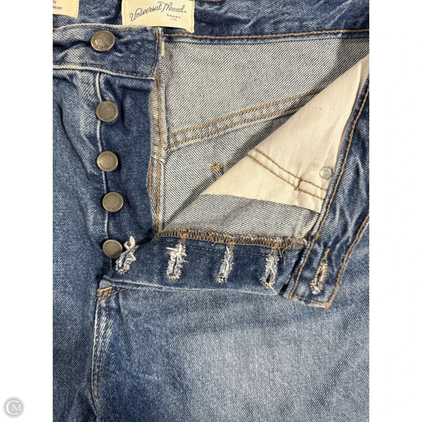 Shorts By Universal Thread In Blue Denim, Size: 10