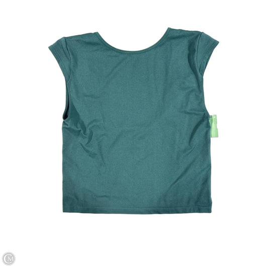 Top Short Sleeve Basic By Wild Fable In Green, Size: L
