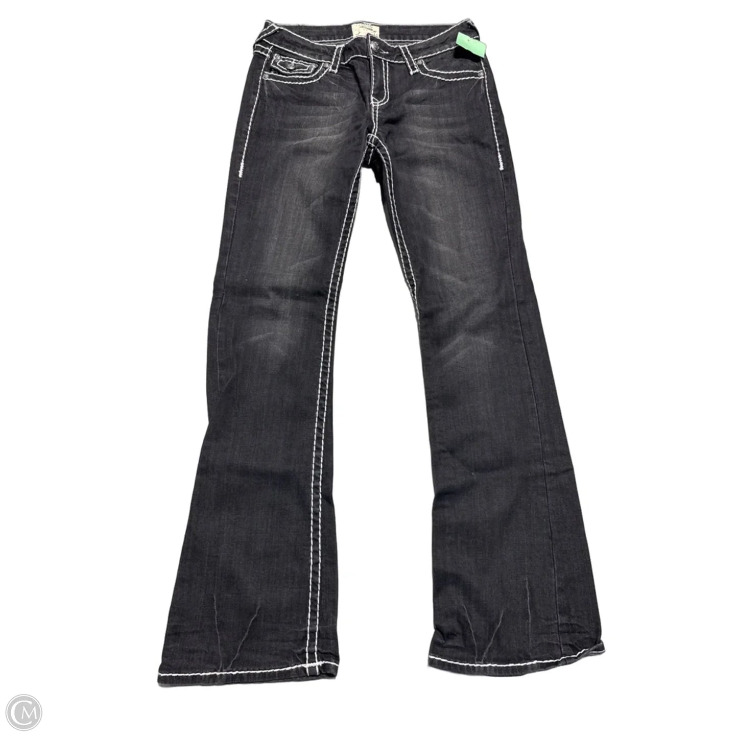 Jeans Boot Cut By Cmc In Black Denim, Size: 10