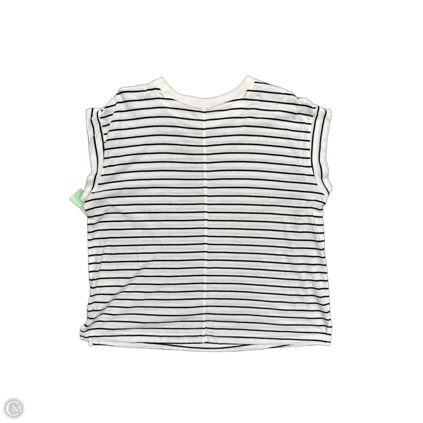 Top Sleeveless By A New Day In Striped Pattern, Size: M