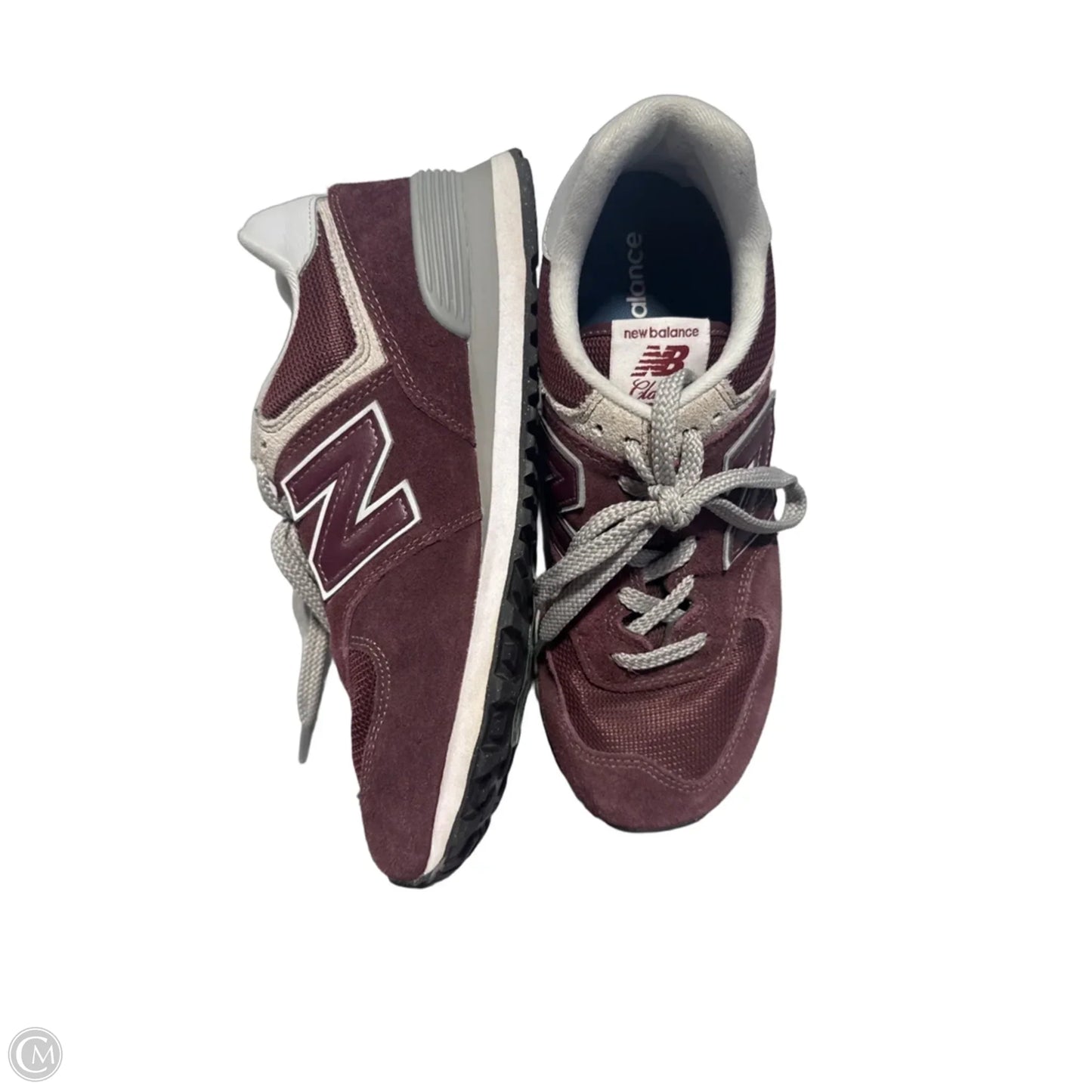 Shoes Sneakers By New Balance In Maroon, Size: 9.5