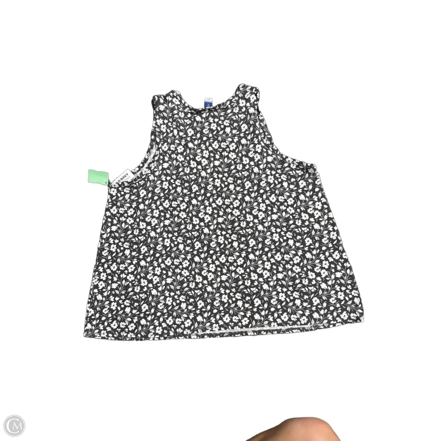 Tank Top By Old Navy In Grey & White, Size: Xl