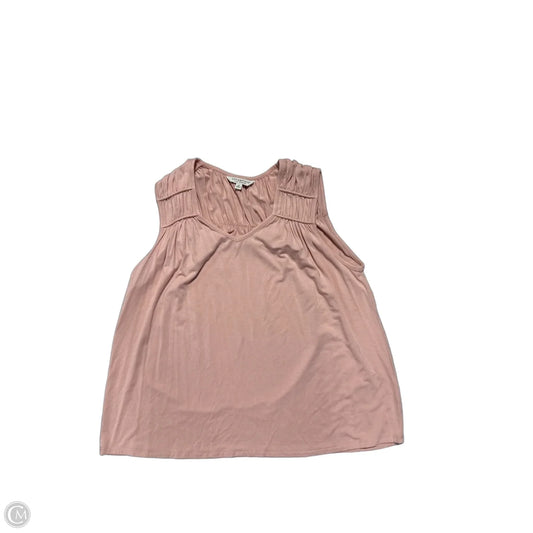 Top Short Sleeve By Liverpool In Pink, Size: Xs
