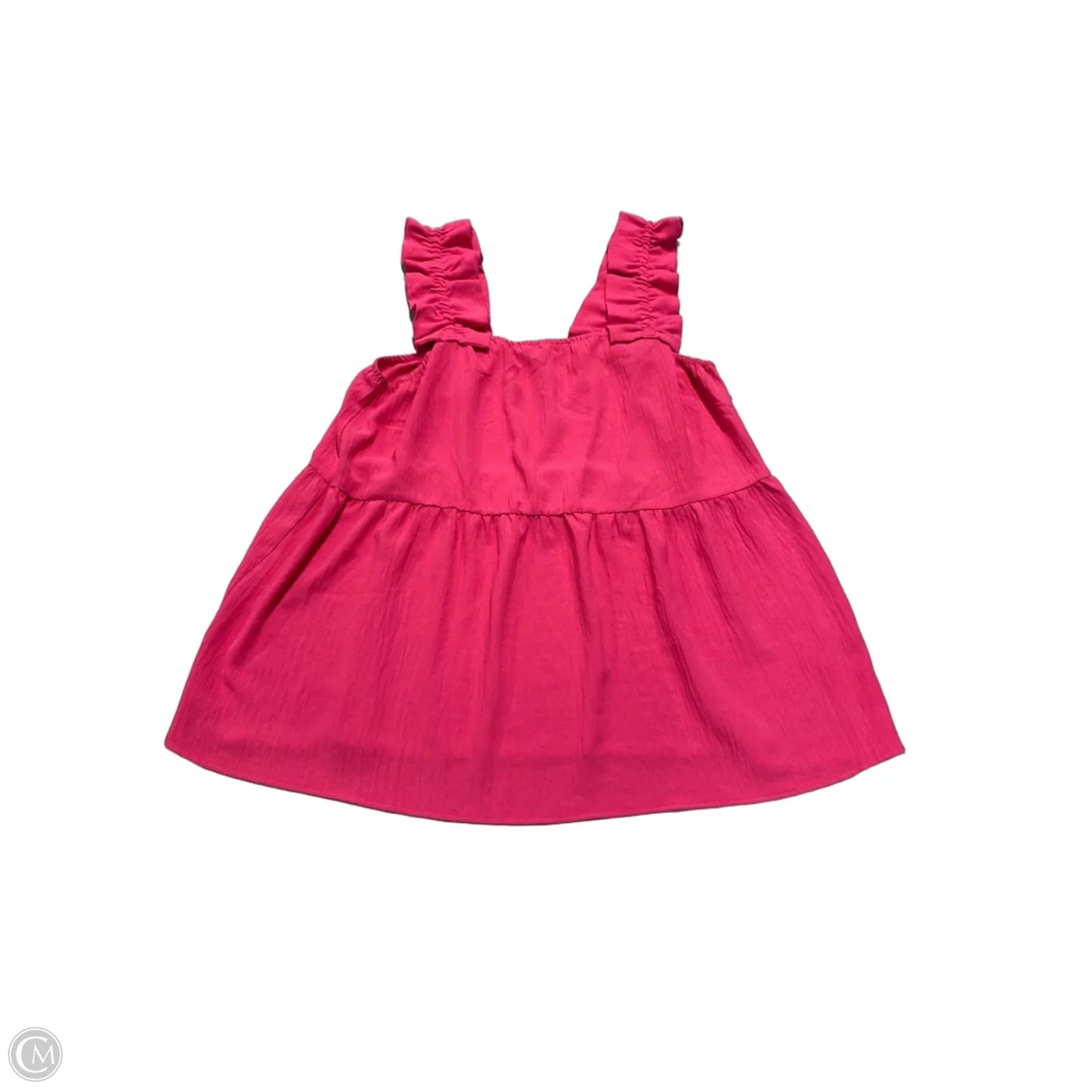 Tank Top By Oddi In Pink, Size: 1x