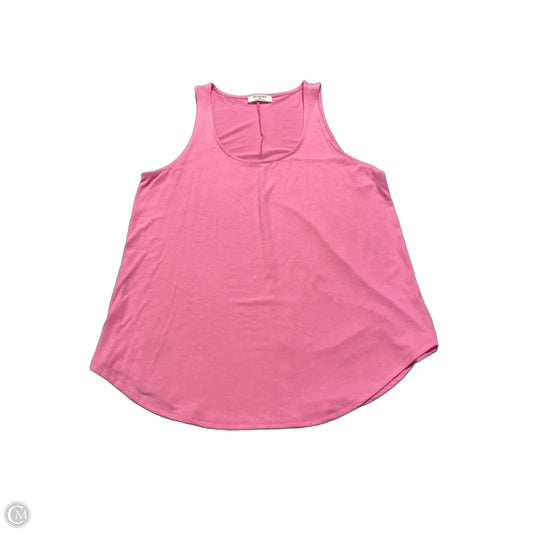 Tank Top By Zenana In Pink, Size: Xl