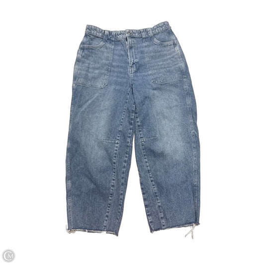 Jeans Wide Leg By Free Assembly In Blue Denim, Size: 12