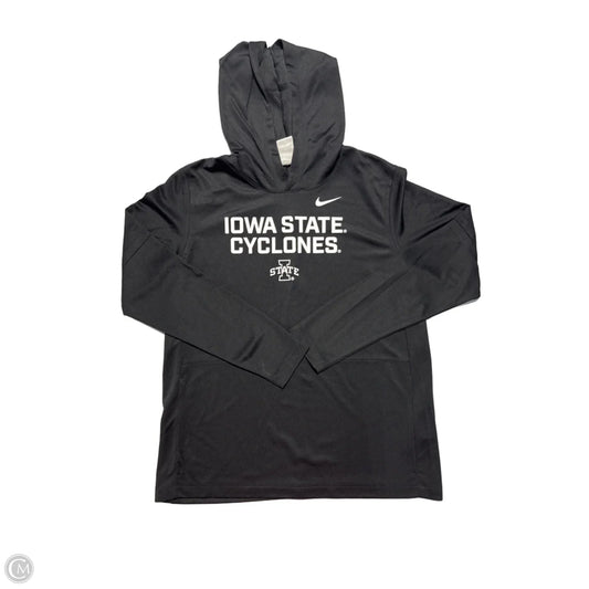 Top Long Sleeve By Nike In Black, Size: M
