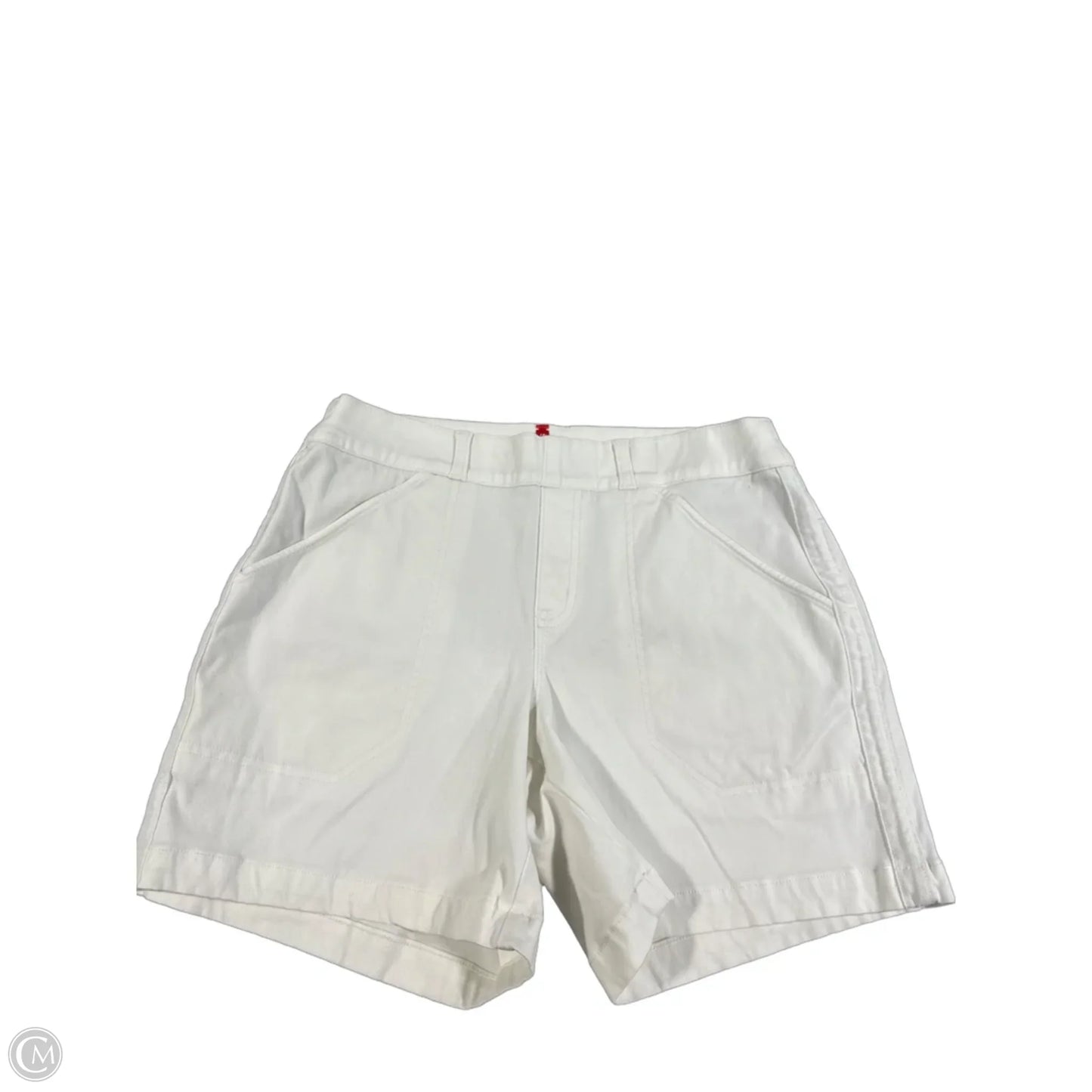 Shorts By Spanx In White Denim, Size: M