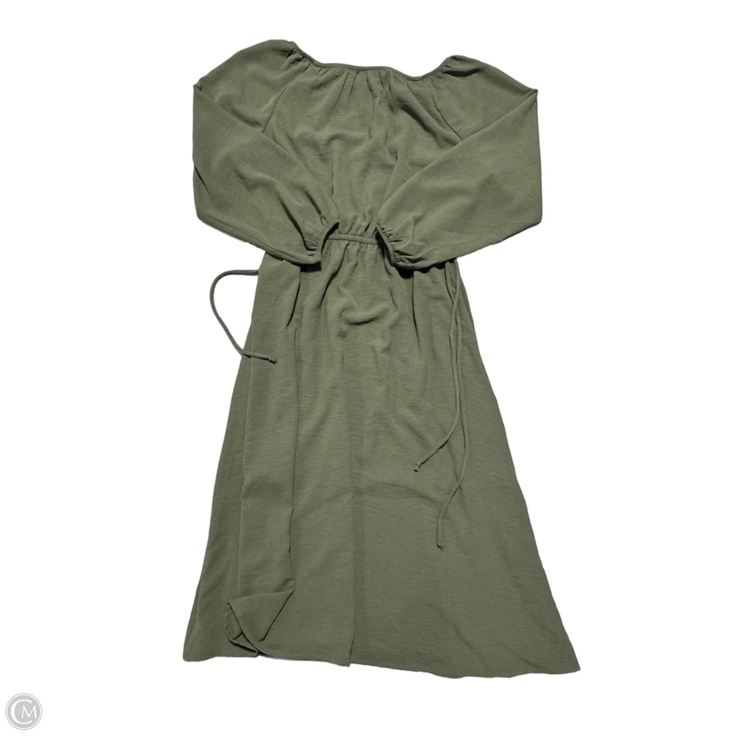 Dress Casual Midi By Gilli In Green, Size: M