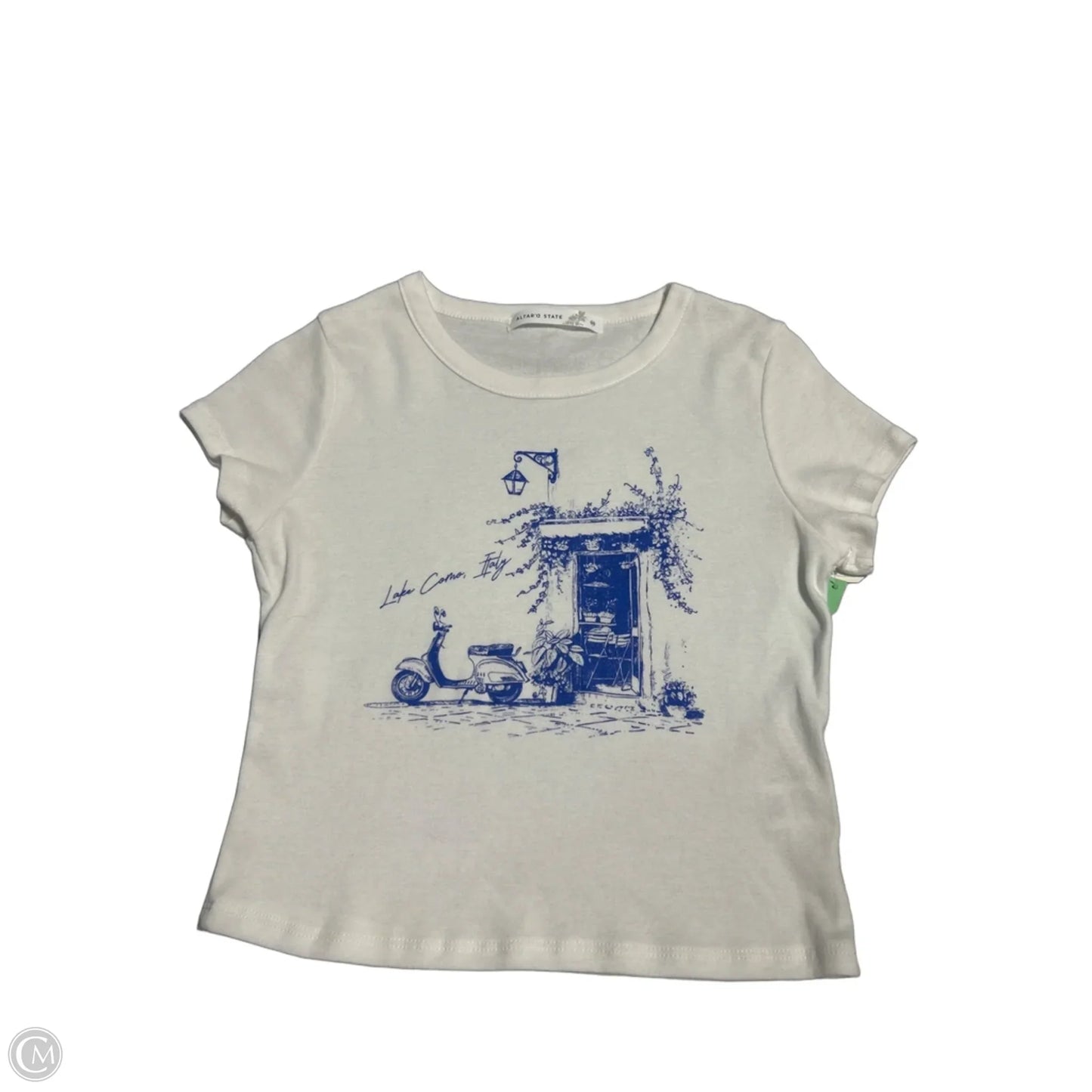 Top Short Sleeve By Altard State In White, Size: M