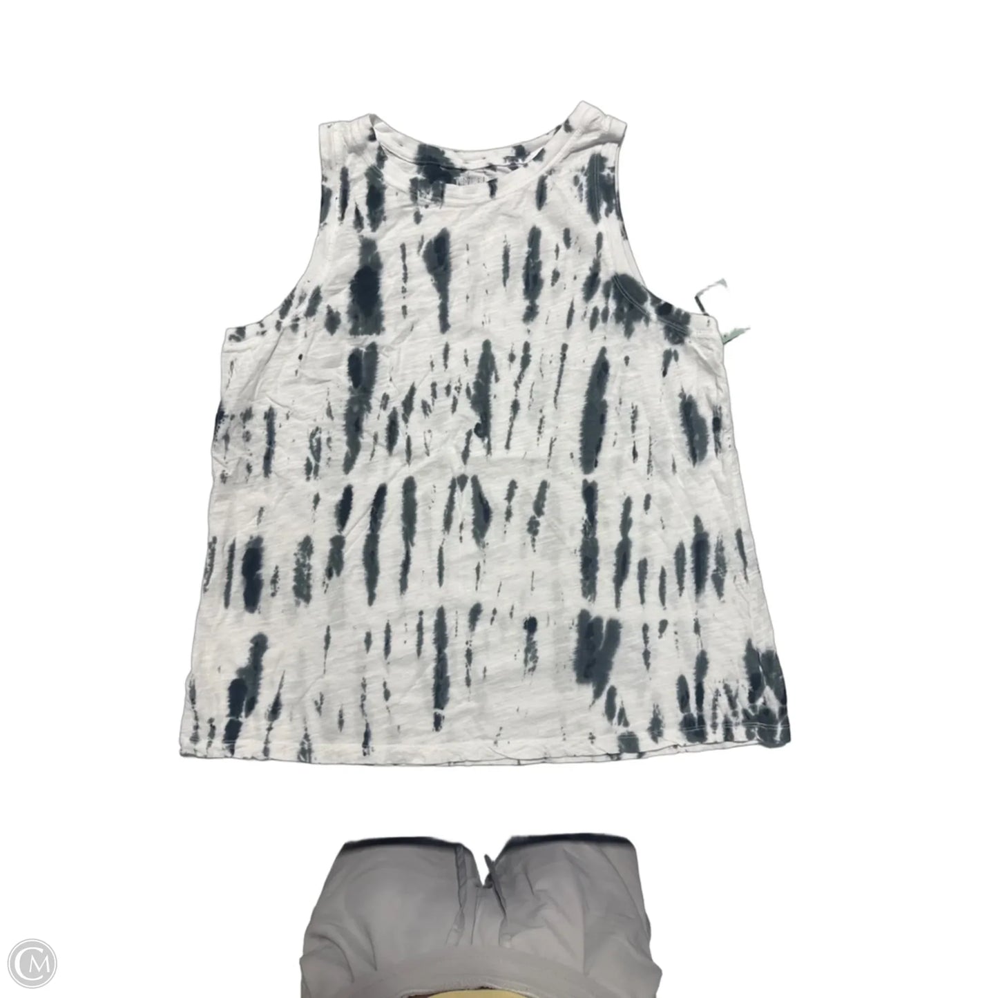 Tank Top By Time And Tru In White, Size: L