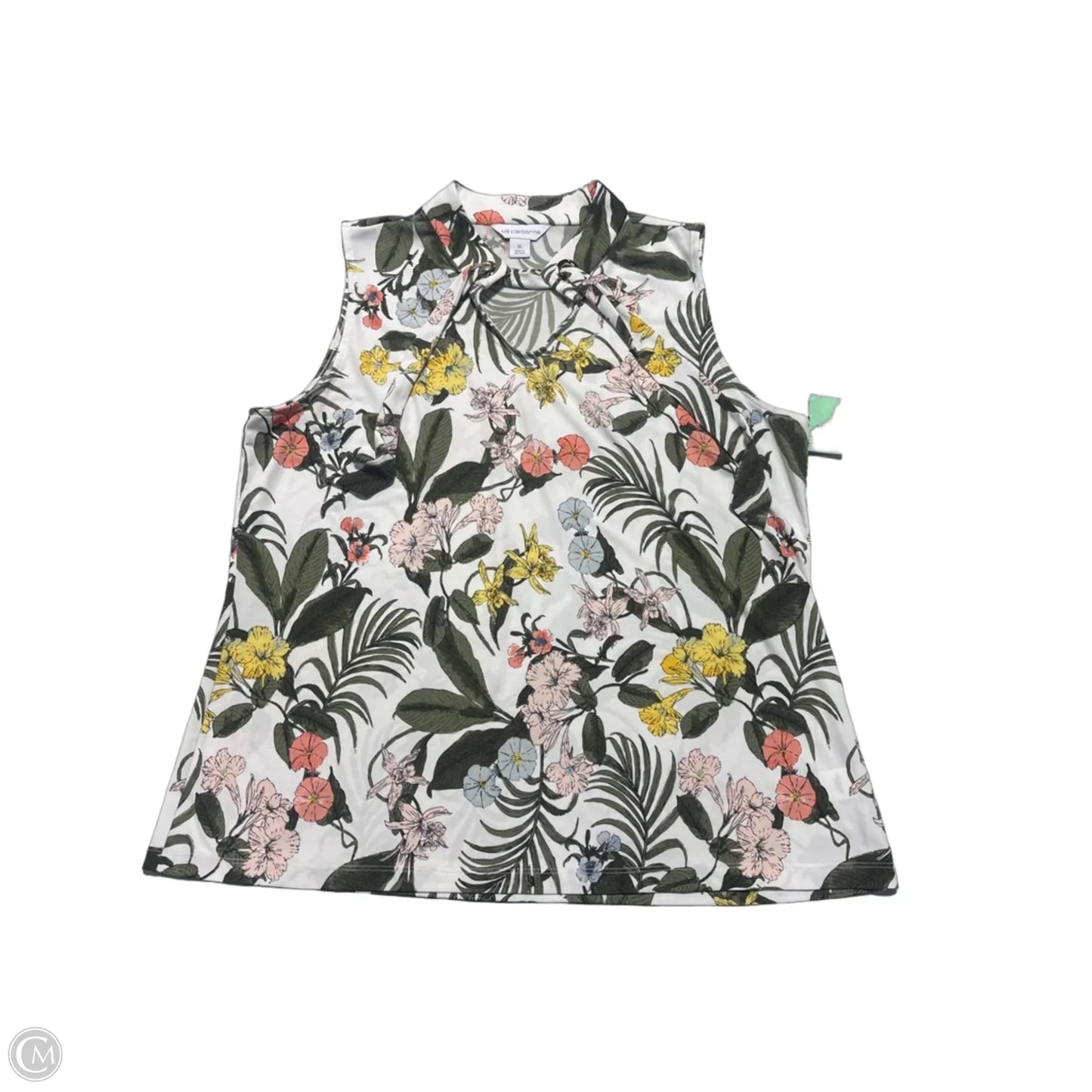 Top Short Sleeve By Apt 9 In Black, Size: Xl