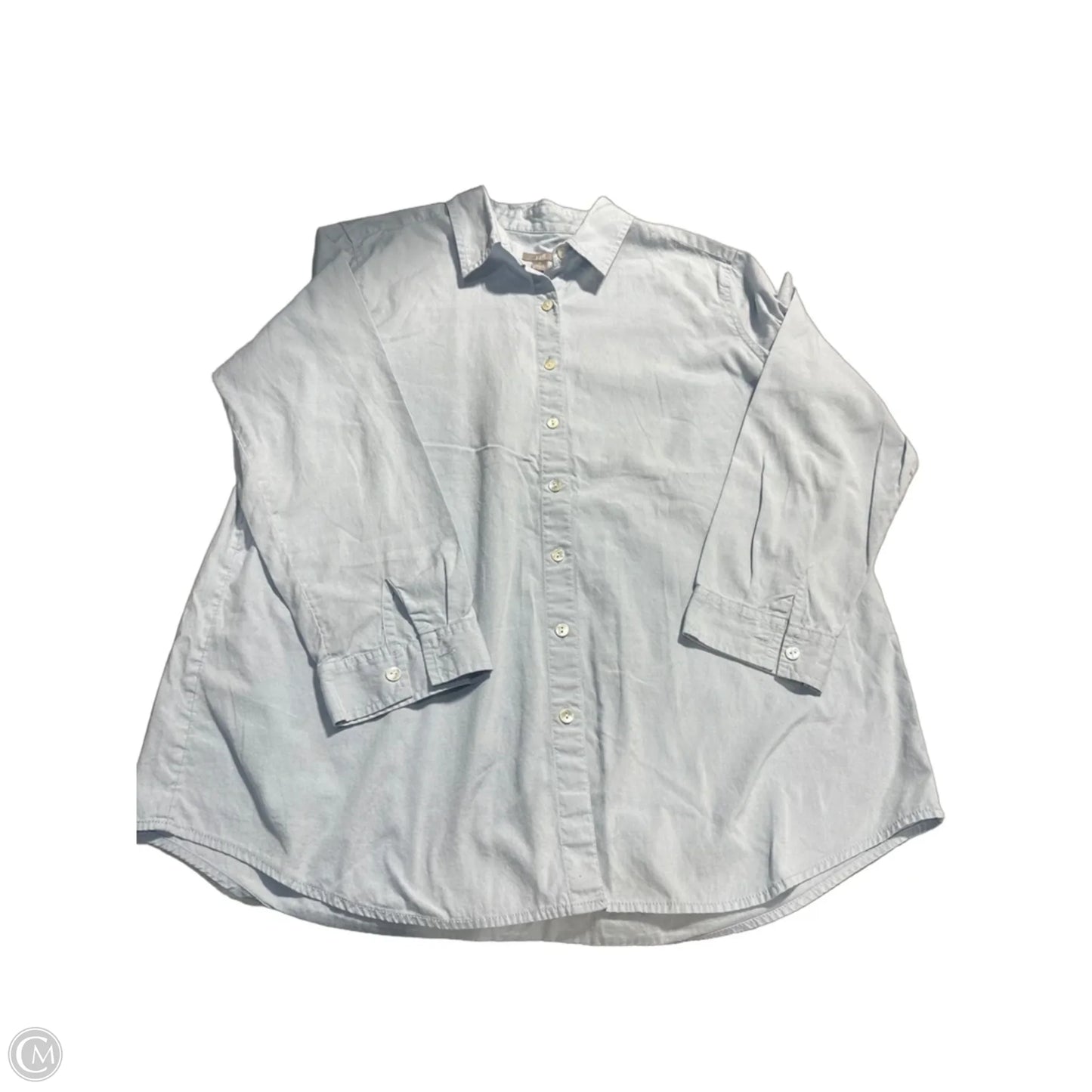 Top Long Sleeve By J. Jill In Blue, Size: M