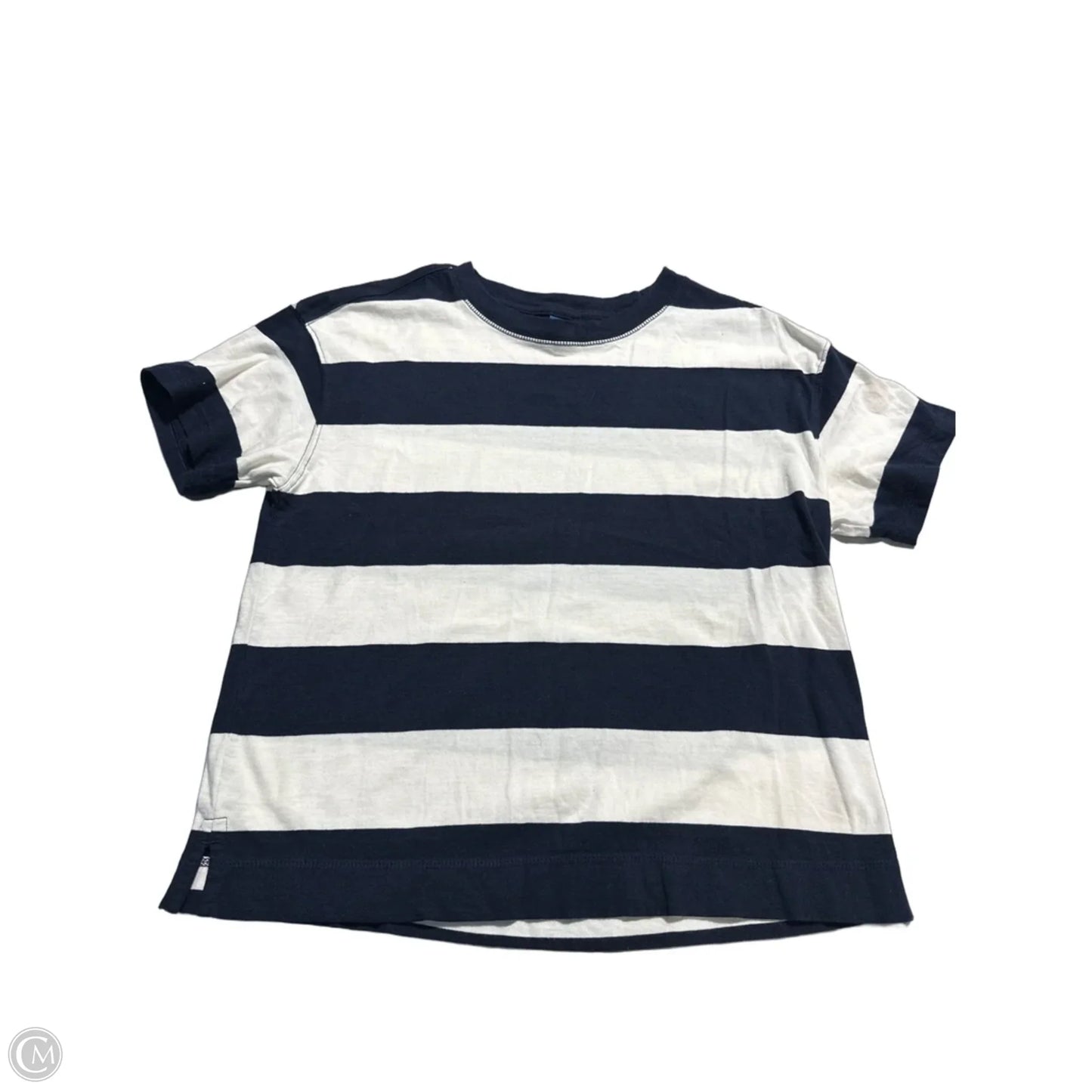 Top Short Sleeve Basic By Old Navy In Navy, Size: S