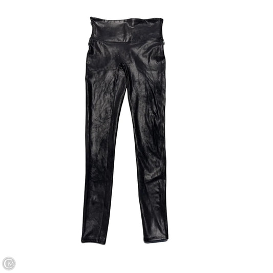 Athletic Leggings By Spanx In Black, Size: S