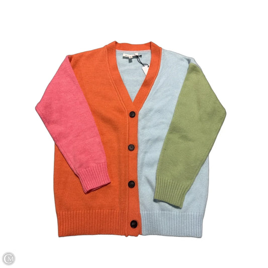 Sweater Cardigan By Cmc In Multi-colored, Size: M