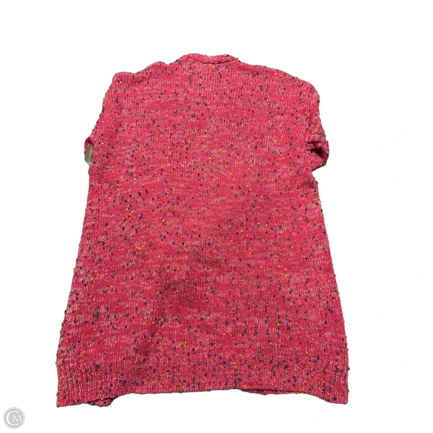 Sweater Cardigan By Blakeley In Pink, Size: Xl