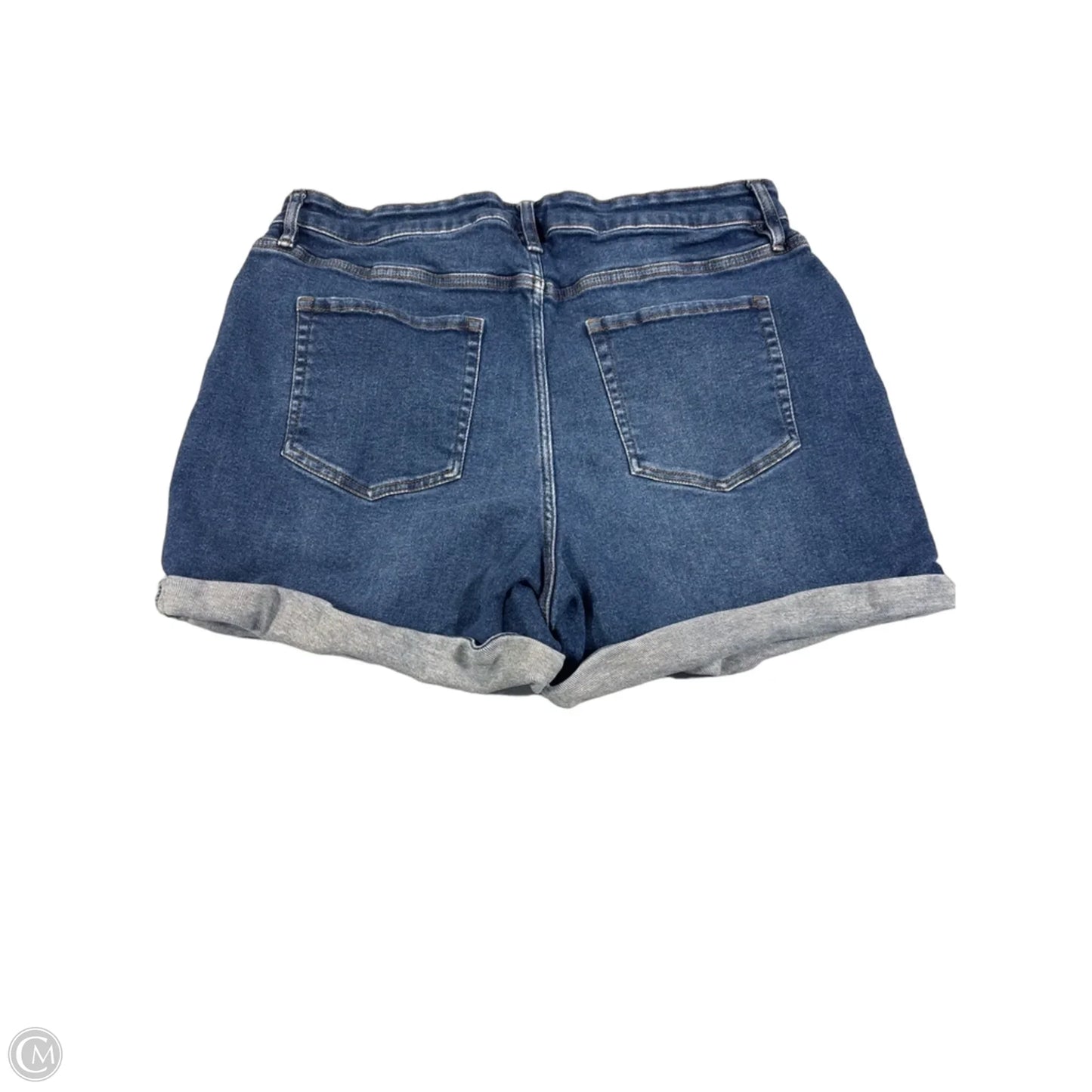 Shorts By Ava & Viv In Blue Denim, Size: 16