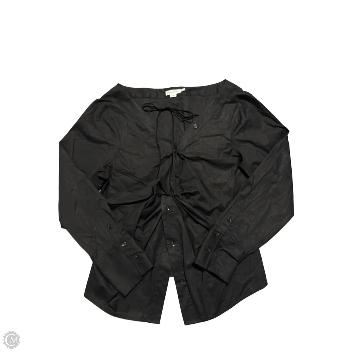 Top Long Sleeve By Good American In Black, Size: 1x