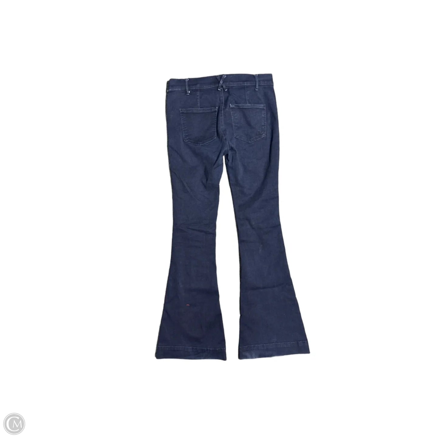Jeans Flared By Express In Blue Denim, Size: 8