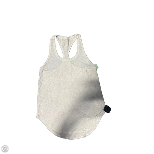 Athletic Tank Top By Lululemon In Cream, Size: 8