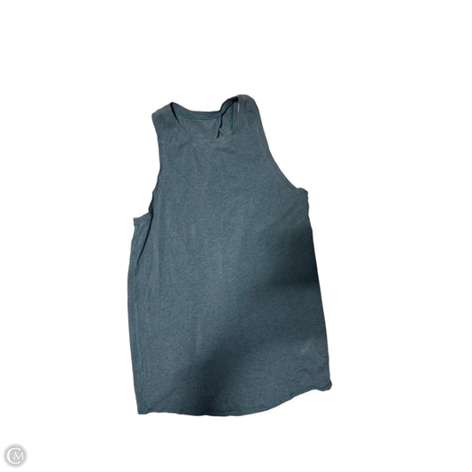 Athletic Tank Top By Lululemon In Blue, Size: 8