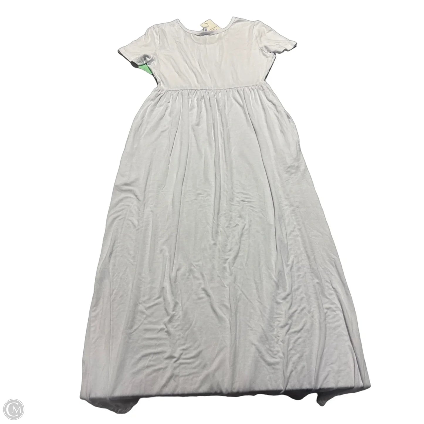 Dress Casual Maxi By Cmc In White, Size: L