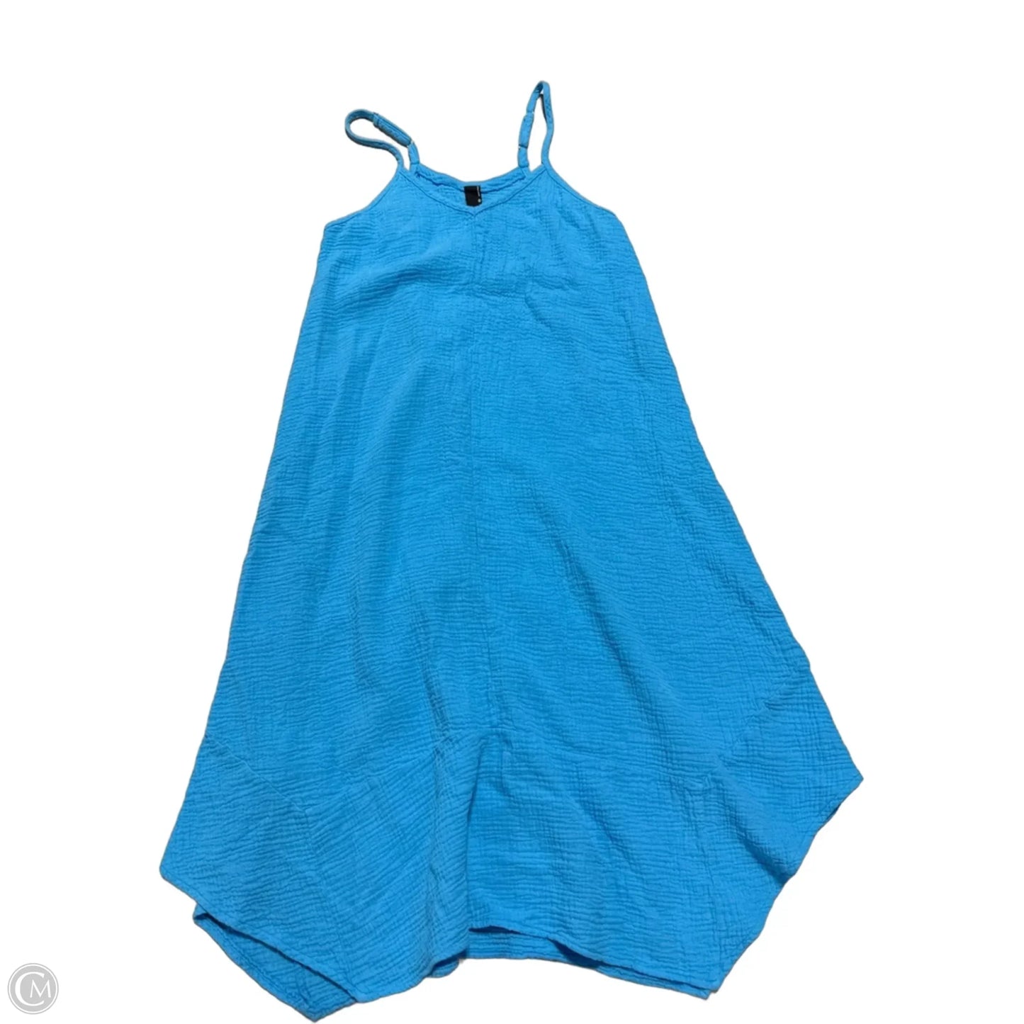 Dress Casual Midi By Bobi In Blue, Size: Xs