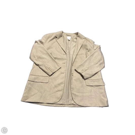 Blazer By H&m In Beige, Size: Xl