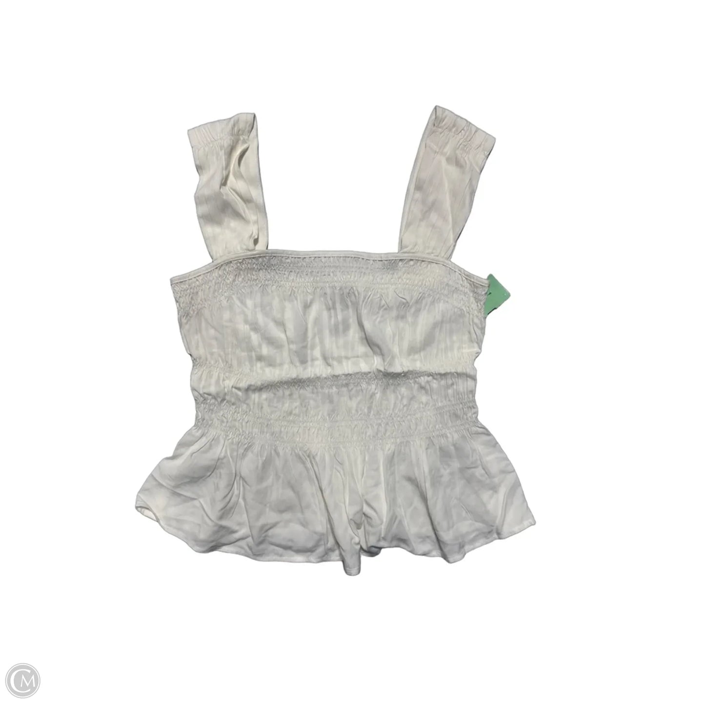 Tank Top By H&m In White, Size: S