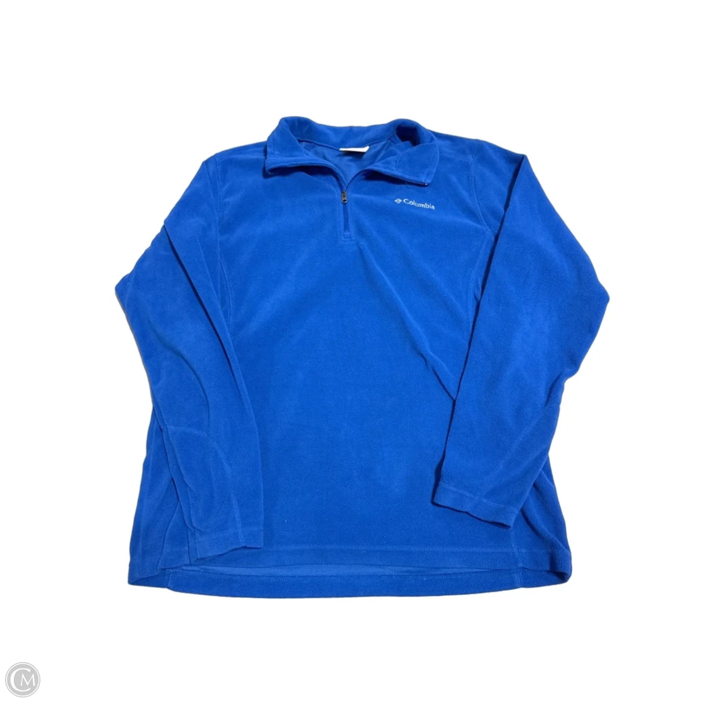 Jacket Fleece By Columbia In Blue, Size: S