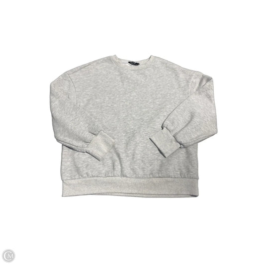 Sweatshirt Crewneck By Automet In Grey, Size: M