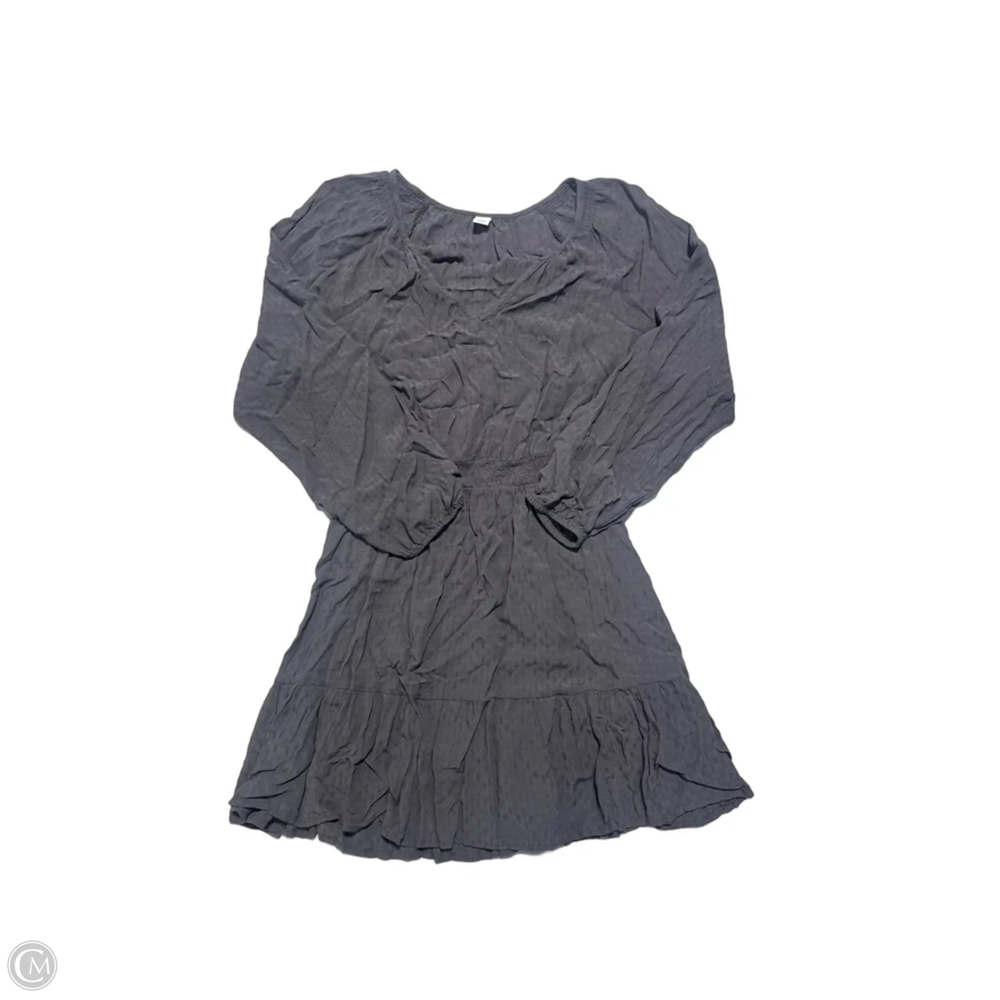 Dress Casual Midi By Old Navy In Grey, Size: M