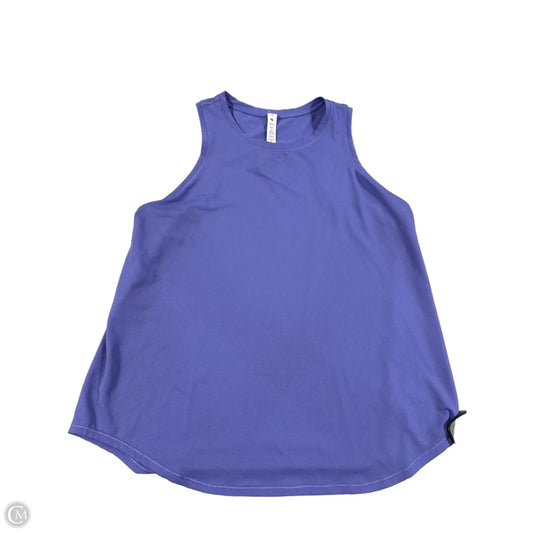 Athletic Tank Top By Lululemon In Purple, Size: 8