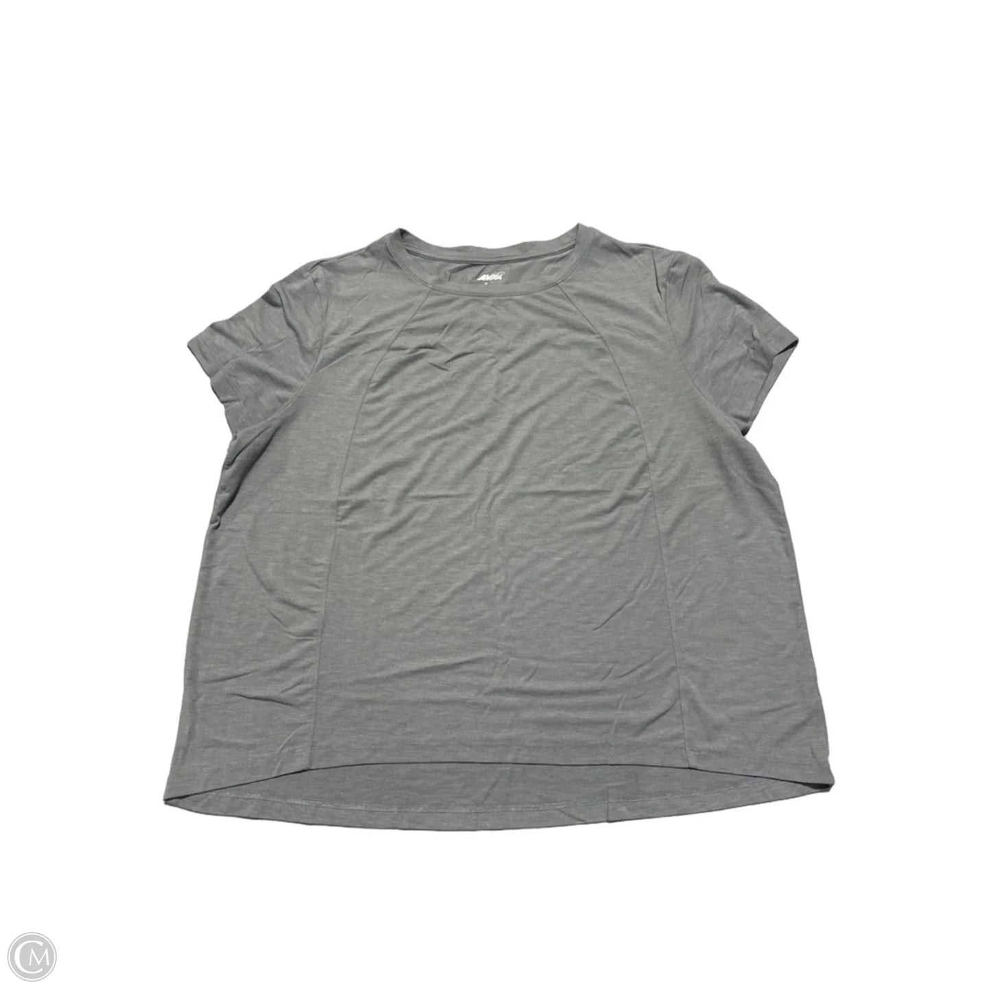Athletic Top Short Sleeve By Avia In Blue, Size: Xl