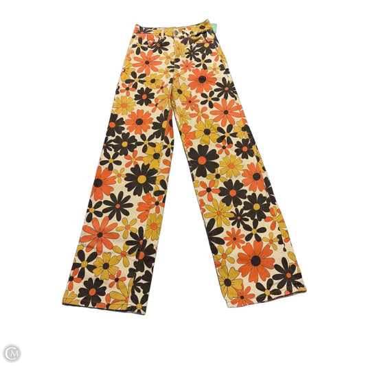 Jeans Wide Leg By Bailey Rose In Multi-colored, Size: Xs