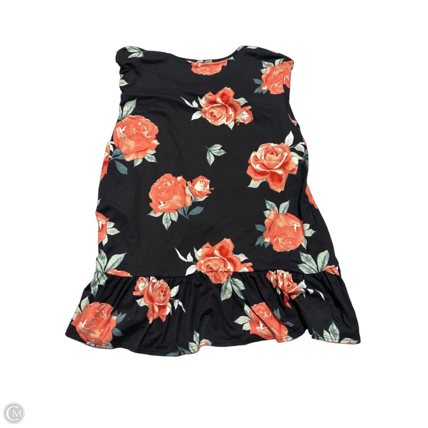 Top 3/4 Sleeve By Cmc In Black, Size: M