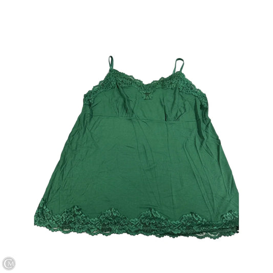 Tank Top By Lane Bryant In Green, Size: 1x